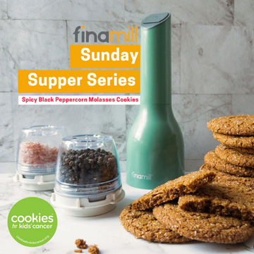 Spicy Black Peppercorn Molasses Cookies