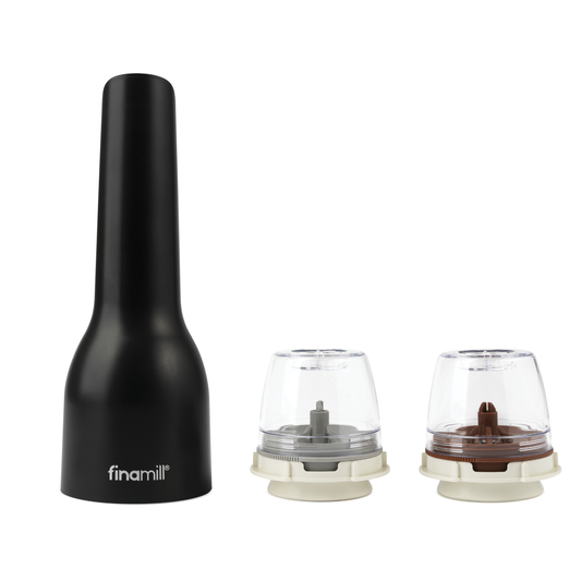 FinaMill Rechargeable Mill - Pepper & Spice Grinder in One